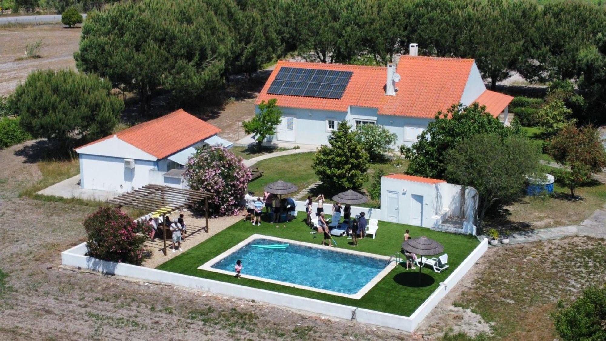 Na Quinta- Alojamento Rural Com Piscina De Agua Salgada Poceirao Kültér fotó